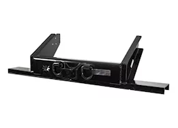 Buyers Products 99-21 f350/99-20 f450/f550 flatbed/flatbed dump hitch plate bumper with 2-1/2 inch receiver