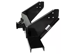 Buyers Products 99-21 f350/99-20 f450/f550 flatbed/flatbed dump hitch plate bumper with 2-1/2 inch receiver