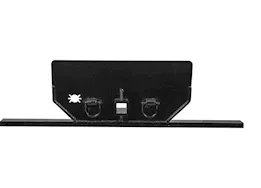 Buyers Products Hitch plate with 2-1/2in receiver for gmc/chevy/international 4500-6500 (2019+) - bottom channel