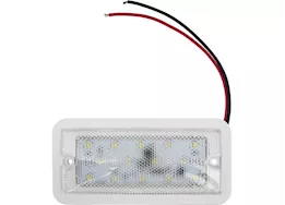 Buyers Products 5.8 inch rectangular led interior dome light with remote switch