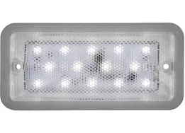 Buyers Products 5.8 inch rectangular led interior dome light with remote switch