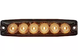 Buyers Products Ultra thin 5 inch amber led strobe light