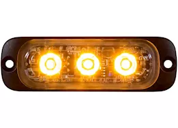 Buyers Products Thin 3.5 inch amber strobe light