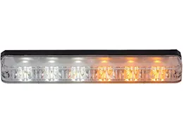 Buyers Products Ultra bright narrow profile amber/clear led strobe light