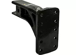 Buyers Products 3in pintle hitch mount - 4 position, 10in shank