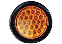 Buyers Products Light,strobe,4in round, amber,(24) led