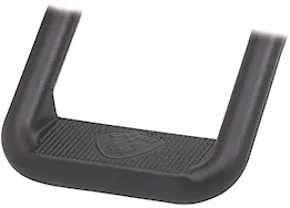 Carr 18-c wrangler/20-c gladiator front doors only hoop ii-assist/side step-xp3 blk powder coat(pair)