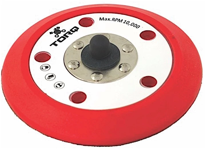 Chemical Guys Torq r5 dual-action red backing plate with hyper flex technology (5 inch) Main Image