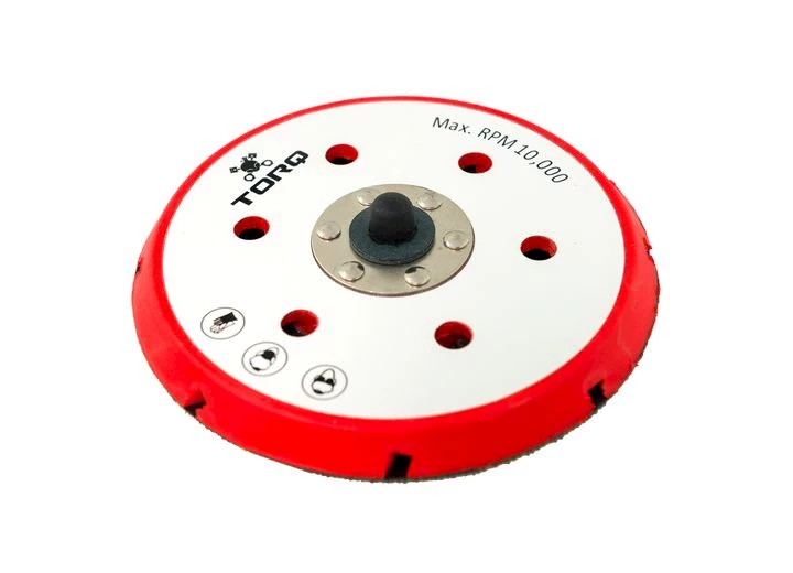 Chemical Guys Torq r5 dual-action red backing plate with hyper flex technology (6 inch) Main Image