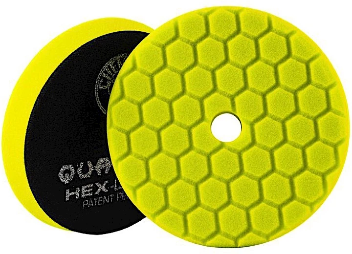 Chemical Guys HEX-LOGIC QUANTUM BUFFING PAD -YELLOW 5.5"