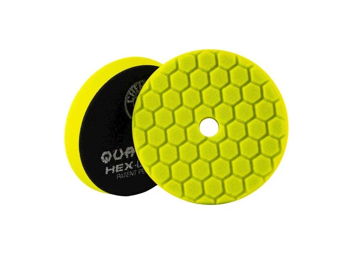 Chemical Guys HEX-LOGIC QUANTUM BUFFING PAD -YELLOW 6.5"