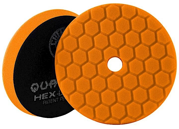 Chemical Guys HEX-LOGIC QUANTUM BUFFING PAD -ORANGE -5.5"