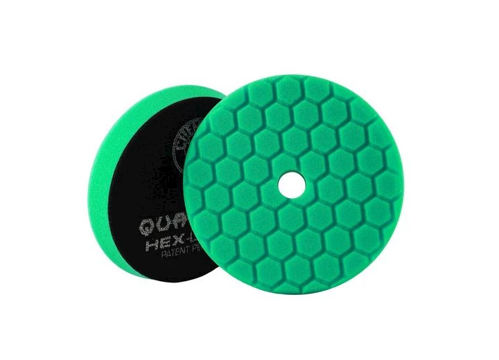 Chemical Guys HEX-LOGIC QUANTUM BUFFING PAD -GREEN -6.5"