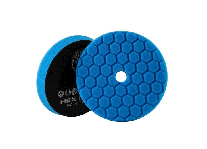 Chemical Guys HEX-LOGIC QUANTUM BUFFING PAD -BLUE -6.5"