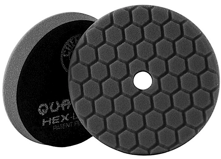 Chemical Guys HEX-LOGIC QUANTUM BUFFING PAD BLACK -5.5"