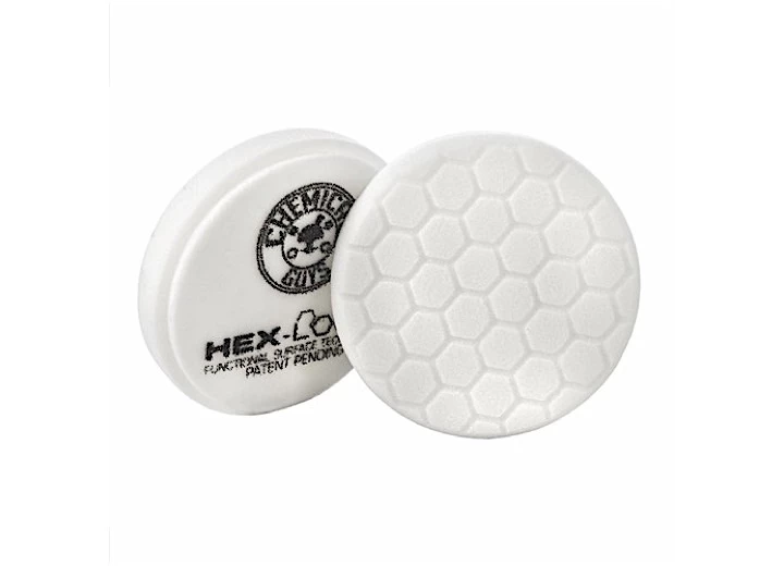 Chemical Guys 5.5" HEX-LOGIC PAD - WHITE MEDIUM LIGHT POLISHING PAD (5.5"INCH)