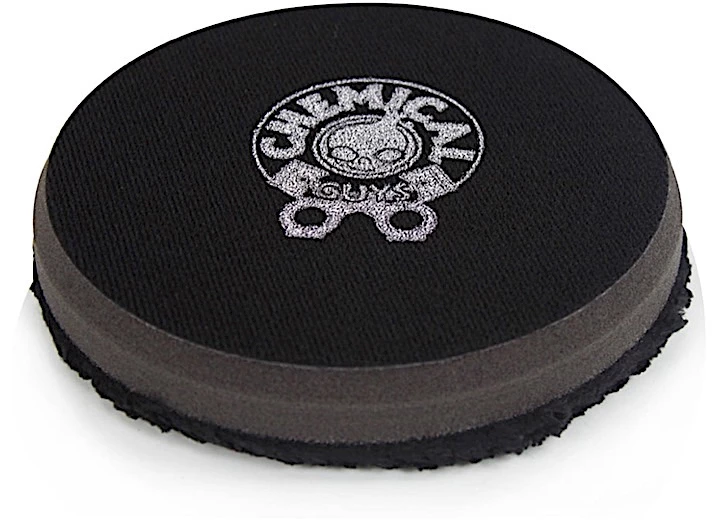 Chemical Guys 5.5" finishing micro fiber pad, black inner foam, 3/4" thickness (1pcs) Main Image