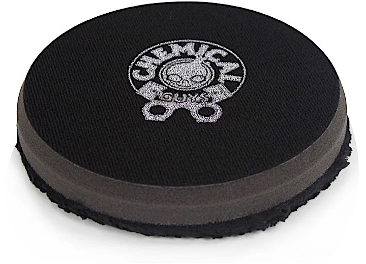 Chemical Guys 6.5" finishing micro fiber pad, black inner foam, 3/4" thickness (1pcs) Main Image