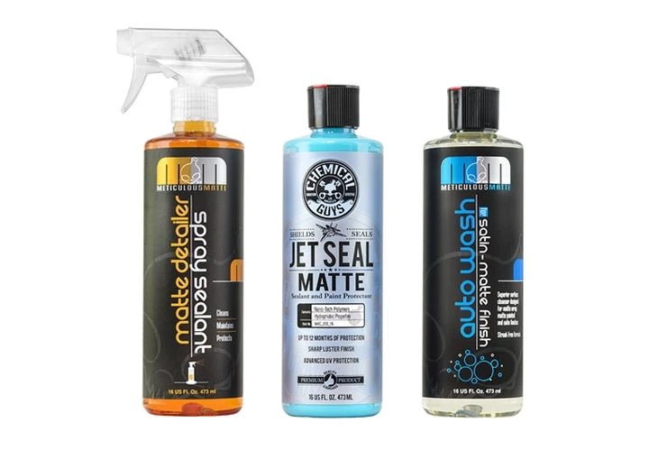 Chemical Guys Complete matte kit- wash, spray detailer and sealant protectant, 16 oz (3 items) Main Image