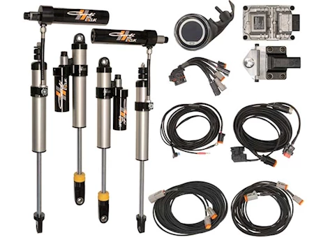 Carli Suspension 17-22 F250/350 4X4 CARLI EVENTURE 2.5IN RR 4.5IN LIFT FRONT & REAR SHOCK PKG WITH RES MOUNTS