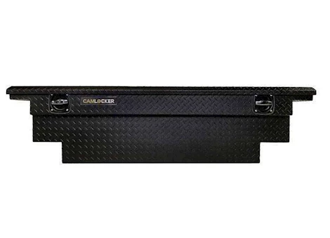 Cam Locker 63IN Low Profile Deep and Notched Crossover Truck Tool Box, Matte Black -