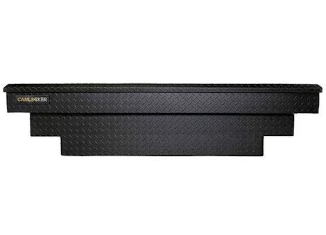 Cam Locker Notch Crossover Truck Tool Box, Matte Black - 71IN X 20W X 19D