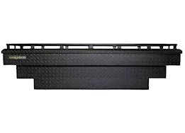 Cam Locker Notch Crossover Truck Tool Box w/ Rail, Matte Black - 71IN X 20W X 19D