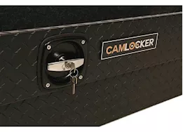 Cam Locker Standard Crossover Truck Tool Box, Matte Black - 67IN X 20W X 14D