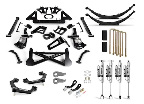 Cognito Motorsports COGNITO 12IN PERFORMANCE LIFT KIT WITH FOX 2.0 PSRR SHOCKS 20-21 SILVERADO/SIERRA 2500/3500 2WD/4WD