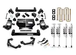 Cognito Motorsports 4" performance lift 20-c gm 2500/3500 sm series ball joint upper control arms,front/rear fox shocks