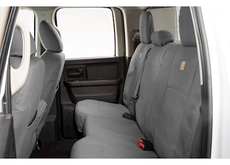 Covercraft Industries, LLC Precision fit carhartt second row seat covers ram duck weave gravel Main Image