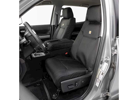 Covercraft Industries, LLC CARHARTT SUPER DUX PRECISIONFIT CUSTOM FRONT ROW SEAT COVERS-BLACK