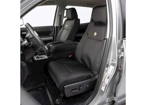 Covercraft Industries, LLC 21-C F150 CARHARTT SUPER DUX PRECISIONFIT CUSTOM FRONT ROW SEAT COVERS BLACK