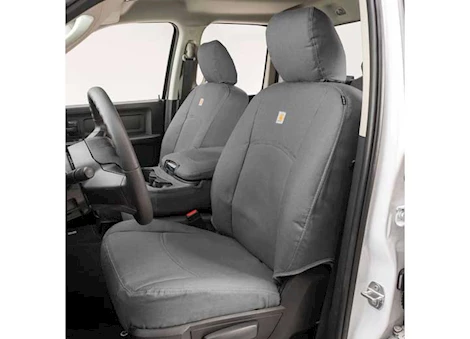 Covercraft Industries, LLC 21-C F150 LIGHTNING CARHARTT PRECISIONFIT CUSTOM FRONT ROW SEAT COVERS GRAVEL