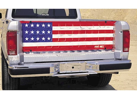 Covercraft Pro Flow Flap-Vented Pro Net Tailgate Net – Full-Size, US Flag