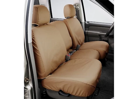 Covercraft Industries, LLC 19-C F150/F250/F350 COVERCRAFT SEATSAVER FRONT ROW POLYCOTTON TAN W/ 40/20/40