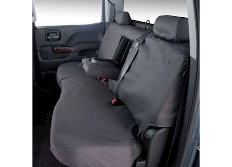 Covercraft Industries, LLC 22-C TUNDRA POLYCOTTON SEATSAVER CUSTOM SECOND ROW SEAT COVERS CHARCOAL