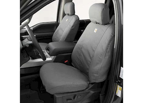 Covercraft Industries, LLC CARHARTT SEATSAVER CUSTOM FRONT ROW SEAT COVERS - GRAVEL