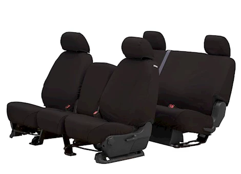 Covercraft Industries, LLC POLYCOTTON SEATSAVER CUSTOM SECOND ROW SEAT COVERS - CHARCOAL