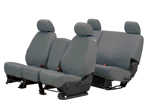 Covercraft Industries, LLC POLYCOTTON SEATSAVER CUSTOM FRONT ROW SEAT COVERS - GREY