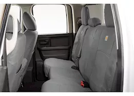 Covercraft Industries, LLC Precision fit carhartt second row seat covers ford duck weave gravel