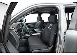 Covercraft Industries, LLC 17-23 ram endura ram logo seatsaver custom front row seat covers black