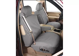 Covercraft Industries, LLC 10-c tahoe/ yukon denali front buckets w/adj hdrsts  w/side air bags seat saver polycotton grey