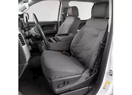 Covercraft Industries, LLC 24-c tacoma front buckets polycotton seatsaver custom seat covers grey