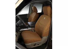 Covercraft Industries, LLC 19-c ram 1500 carhartt seatsaver front row-carhartt brown