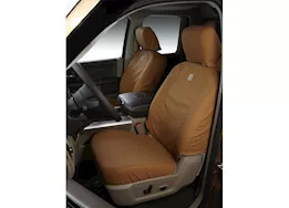 Covercraft Industries, LLC 19-c silverado/sierra 1500 carhartt seatsaver front row-carhartt brown