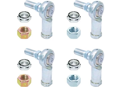 Rock Jock ADJUSTABLE SWAY BAR END LINK ROD END PACK FOR ALUMINUM ARMS HEIM STYLE