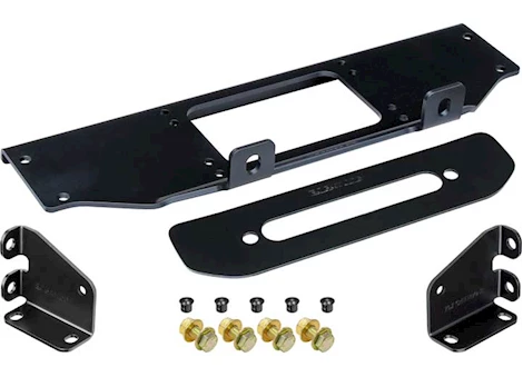 Rock Jock 18-C WRANGLER/20-C GLADIATOR WINCH PLATE KIT FOR FACTORY STEEL BUMPER