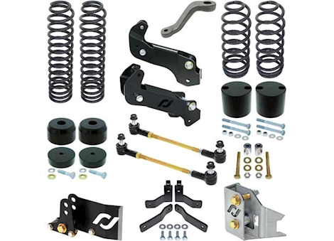 Rock Jock DRIVER LIFT KIT FOR JK WRANGLER(2-DOOR)4 IN. LIFT