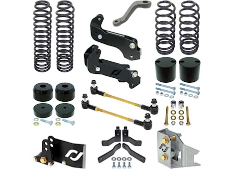 Rock Jock 07-18 WRANGLER UNLIMITED DRIVER LIFT KIT 4 IN. LIFT